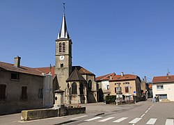 Église Saint-Léger de Custines (54)